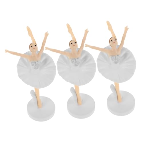 Alipis 3 Stück Teiliges Ballett Kuchen Topper Tortendekoration für Geburtstagsfeiern Hochzeiten und Desserts Ballettfiguren für Stilvolle Anlässe Alipis 3 Stück Teiliges Ballett Kuchen Topper Tortendekoration für Geburtstagsfeiern Hochzeiten und Desserts Ballettfiguren für Stilvolle Anlässe von Alipis