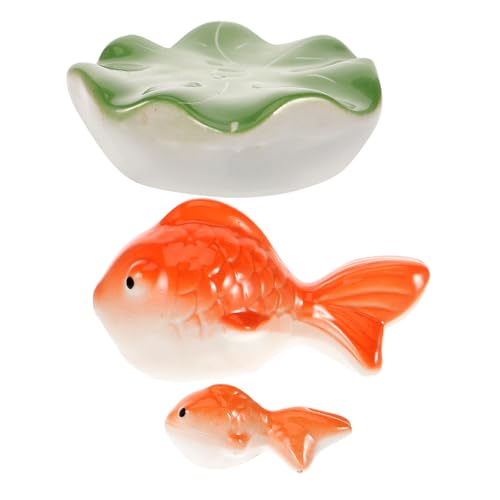 Alipis 3Stücke Schwimmende Tier Dekorationen Für Aquarien Farbenfrohe Unterwasser Ornamente Aus Keramik Schwimmendes Aquarium Aquarium von Alipis