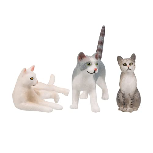 Alipis 3er Set Miniatur Katzen Figuren Lebensechte Katzen Dekoration Für Und Ideal Für Garten Geburtstag Tortenfiguren Und Sammlungen Alipis 3er Set Miniatur Katzen Figuren Lebensechte Katzen Dekoration Für Und Ideal Für Garten Geburtstag Tortenfiguren Und Sammlungen von Alipis