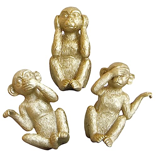 Alipis 3er Set Resine Affen Figuren Tierische Deko Für Den Schreibtisch üße Affenstatue Als Wohnaccessoire Lustige Tischdeko Aus Resin Tierfigur Für Kreative Innengestaltung Alipis 3er Set Resine Affen Figuren Tierische Deko Für Den Schreibtisch üße Affenstatue Als Wohnaccessoire Lustige Tischdeko Aus Resin Tierfigur Für Kreative Innengestaltung von Alipis