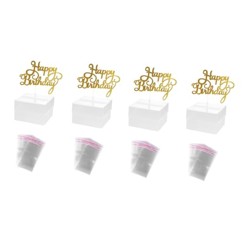 Alipis 4 Sätze Cake Money Pull Box mit Geburtstagskuchen Topper Transparente Geldbox für Geldgeschenke Kreative für Geburtstagsfeiern für Notizen und Karten Alipis 4 Sätze Cake Money Pull Box mit Geburtstagskuchen Topper Transparente Geldbox für Geldgeschenke Kreative für Geburtstagsfeiern für Notizen und Karten von Alipis