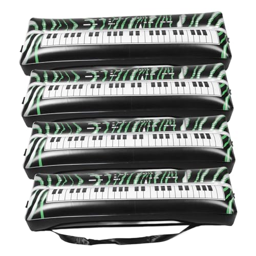 Alipis 4 Stück Aufblasbare Keyboard Piano Requisiten aus PVC für Partys Wiederverwendbare Musikinstrument für Feiertagsfeiern Musik Motto Events und Foto Attraktionen Alipis 4 Stück Aufblasbare Keyboard Piano Requisiten aus PVC für Partys Wiederverwendbare Musikinstrument für Feiertagsfeiern Musik Motto Events und Foto Attraktionen von Alipis