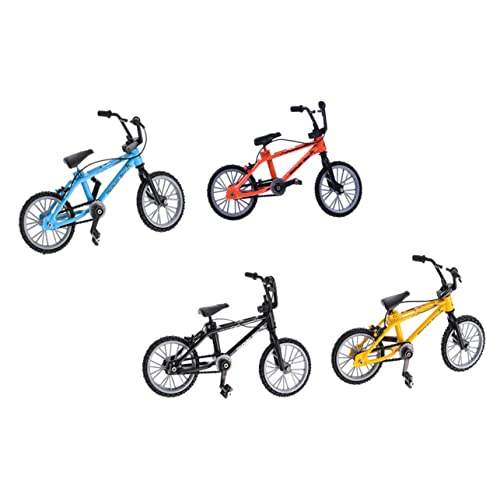 Alipis 4 Stück Finger Fahrradspielzeug Teiliges Mini Mountainbike Ergonomisch Leicht und Langlebig für Stressfreies von Alipis