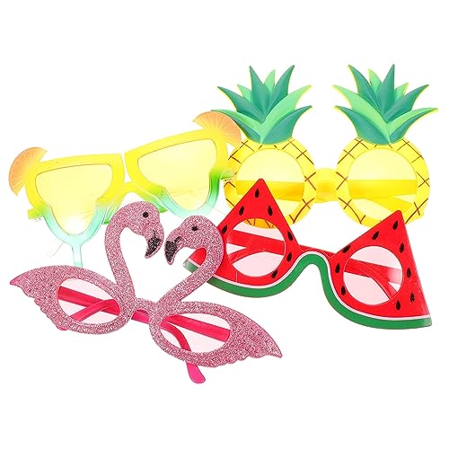 Alipis 4 Stück Flamingo Brillen Brillen Für Festivals Brillen Für Kinder Kostümzubehör Hawaii Brillen Party Brillen Hawaii Party Brillen Brillen Kostüm Brillen Requisiten Party von Alipis