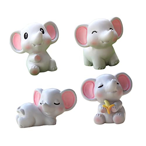 Alipis 4 Stück Kleine Elefanten-schmuckstücke Tierskulptur Mini-Elefanten-Modell Coole Gadgets Elefantenspielzeug Klein Miniatur-elefantenfigur Elefantendekor Kleiner Elefant Harz Grey Alipis 4 Stück Kleine Elefanten-schmuckstücke Tierskulptur Mini-Elefanten-Modell Coole Gadgets Elefantenspielzeug Klein Miniatur-elefantenfigur Elefantendekor Kleiner Elefant Harz Grey von Alipis