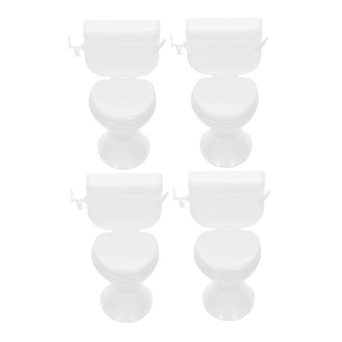 Alipis 4 Stück Mini Toiletten Kuchen Topper Badezimmer Möbel für Puppenhaus Witzige Dekoration für Junggesellenabschiede und DIY Bastelprojekte Wiederverwendbar und Vielseitig Alipis 4 Stück Mini Toiletten Kuchen Topper Badezimmer Möbel für Puppenhaus Witzige Dekoration für Junggesellenabschiede und DIY Bastelprojekte Wiederverwendbar und Vielseitig von Alipis