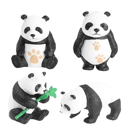 Alipis Entzückender Weihnachtspanda Aus PVC 4 Miniatur-Ornamente Für Die Inneneinrichtung Alipis Entzückender Weihnachtspanda Aus PVC 4 Miniatur-Ornamente Für Die Inneneinrichtung von Alipis