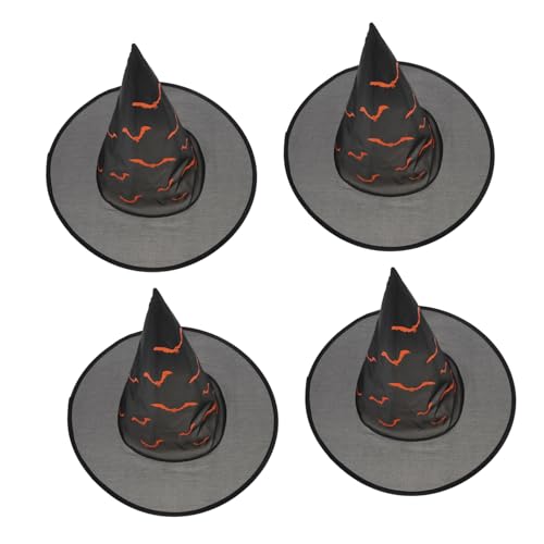Alipis 4 Teiliger Halloween Zaubererhut Bekleidung Kostüme Damenhüte Und Kappen Hexenhut Zaubererhüte Halloween Kostümzubehör Party Hexenkappen Halloween Kostüm Requisiten Alipis 4 Teiliger Halloween Zaubererhut Bekleidung Kostüme Damenhüte Und Kappen Hexenhut Zaubererhüte Halloween Kostümzubehör Party Hexenkappen Halloween Kostüm Requisiten von Alipis