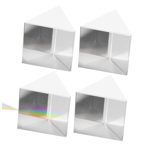 Alipis Optisches Spielzeug Für Jungen Und Mädchen Erwachsene 4 Stück Fensterprismen Genaue Lichtanalyse Physik-experimentierwerkzeug Alipis Optisches Spielzeug Für Jungen Und Mädchen Erwachsene 4 Stück Fensterprismen Genaue Lichtanalyse Physik-experimentierwerkzeug von Alipis