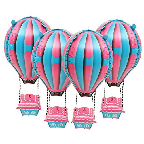 Alipis 4Stücke Heißluftballon Folienballons Für Geburtstagsfeiern Shower Und Hochzeiten Aluminium Für Kinderpartys Und Feierlichkeiten Alipis 4Stücke Heißluftballon Folienballons Für Geburtstagsfeiern Shower Und Hochzeiten Aluminium Für Kinderpartys Und Feierlichkeiten von Alipis