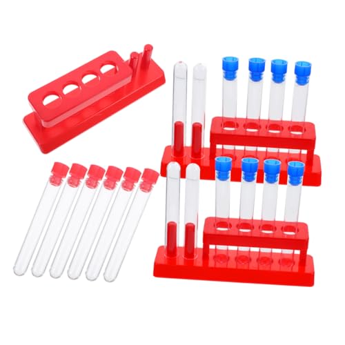 Alipis 5 Sätze Reagenzglas Gestell Set Schlauch Reagenzgläser Mit Gestell Wissenschaft Reagenzgläser Experimentierröhren Reagenzgläser Mit Lagerregal Wissenschafts-Kits Für Plastik Alipis 5 Sätze Reagenzglas Gestell Set Schlauch Reagenzgläser Mit Gestell Wissenschaft Reagenzgläser Experimentierröhren Reagenzgläser Mit Lagerregal Wissenschafts-Kits Für Plastik von Alipis