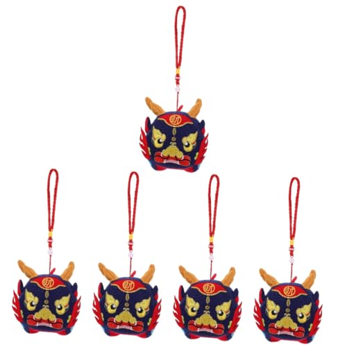 Alipis 5 Stück Jahr Niedliches Maskottchen für Neujahrsdekoration und Vivid Dragon Doll für Alipis 5 Stück Jahr Niedliches Maskottchen für Neujahrsdekoration und Vivid Dragon Doll für von Alipis