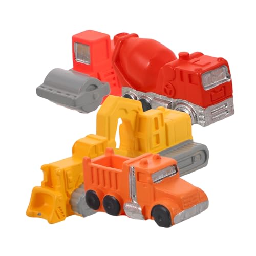 Alipis 5 Stück Micro Landscaping Mini Baufahrzeuge aus Robustem Material für DIY Straßenbau Kreative Baustellenmodelle als Dekoration und Lernspielzeug von Alipis
