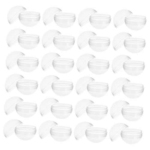 Alipis 50 Stück Gacha-Schale Automatenbälle Klare, Runde Verkaufskapseln Klauenmaschinenkapseln Verpackungsball Aus Kunststoff Befüllbare Kapselbällchen Leere Kapseln Plastik Transparent von Alipis