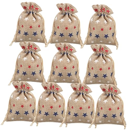 Alipis 50 Stück Leinensäckchen mit Kordelzug Kleine Geschenkbeutel aus Robustem Leinenstoff Bedruckt mit US Flagge und Farbigen Blättern für Partydekoration und Aufbewahrung Alipis 50 Stück Leinensäckchen mit Kordelzug Kleine Geschenkbeutel aus Robustem Leinenstoff Bedruckt mit US Flagge und Farbigen Blättern für Partydekoration und Aufbewahrung von Alipis