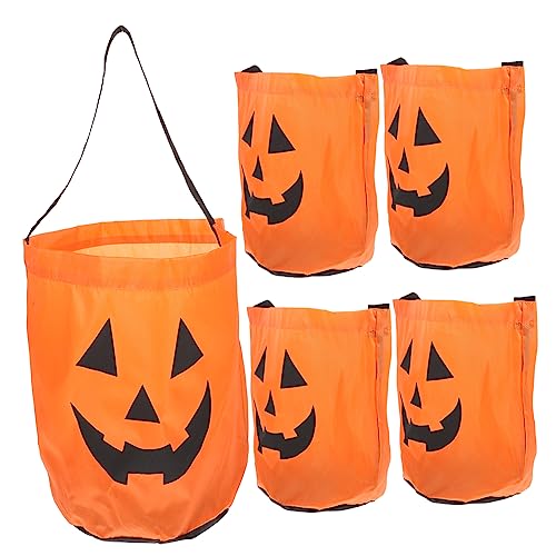 Alipis 5Stücke Halloween Geschenktüten Kreative Kürbis Beutel für Süßigkeiten und Kleine Vielseitig Einsetzbar für Halloween Partys Geburtstagsfeiern und Besondere Anlässe Alipis 5Stücke Halloween Geschenktüten Kreative Kürbis Beutel für Süßigkeiten und Kleine Vielseitig Einsetzbar für Halloween Partys Geburtstagsfeiern und Besondere Anlässe von Alipis