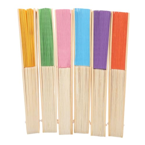 Alipis 6 Stück Faltbare Papierfächer Bunt Handliche Faltfächer für DIY Kunstprojekte Leichte Faltbare Handfächer aus Papier für Kindergarten Partys und Kreative Bastelarbeiten Alipis 6 Stück Faltbare Papierfächer Bunt Handliche Faltfächer für DIY Kunstprojekte Leichte Faltbare Handfächer aus Papier für Kindergarten Partys und Kreative Bastelarbeiten von Alipis