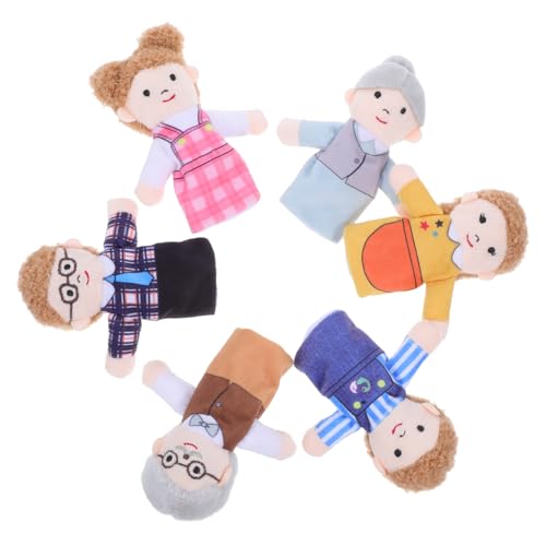 Alipis 6 Stück Teiliges Plüsch Fingerpuppen Weiche Handpuppen für Vorschulkinder Pädagogisch für Geschichten Erzählen Kreatives Rollenspiel und Interaktives Lernen Alipis 6 Stück Teiliges Plüsch Fingerpuppen Weiche Handpuppen für Vorschulkinder Pädagogisch für Geschichten Erzählen Kreatives Rollenspiel und Interaktives Lernen von Alipis