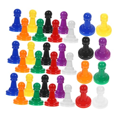 Alipis 64 Stück Teiliges aus Bunten Kunststoff Schachfiguren für Brettspiele Spielsteine Farben Marker für Spielkomponenten und Party Zubehör Alipis 64 Stück Teiliges aus Bunten Kunststoff Schachfiguren für Brettspiele Spielsteine Farben Marker für Spielkomponenten und Party Zubehör von Alipis