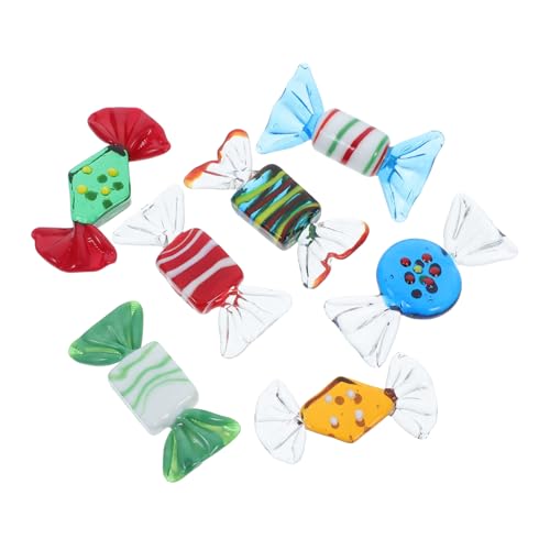 Alipis 7Stücke Teiliges Süßigkeiten Ornament Set Für Heimdekoration Party Und Weihnachtsfest Dekorationen Handgefertigte Kunstwerke Zur Verschönerung Von Feiertagsfeiern von Alipis