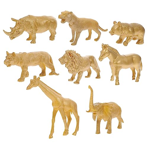 Alipis 8 Stück Simulierte Tiere Tiere Statue Bauernhof Tiere Figuren Figur Tiere Ornament Tiere Modell Kleintiere Wohnkultur Kunststoff Golden Alipis 8 Stück Simulierte Tiere Tiere Statue Bauernhof Tiere Figuren Figur Tiere Ornament Tiere Modell Kleintiere Wohnkultur Kunststoff Golden von Alipis