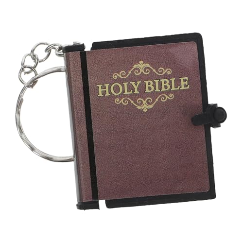 Alipis 8Stücke Bibelvers Schlüsselanhänger Religiöse Taschenanhänger Sanftem Für Christen Schlüsselanhänger Dekoration Für Partys Und Besondere von Alipis