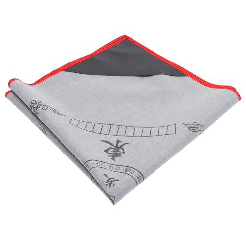 Alipis Anti-Slip-Mahjong-tischdecke Abdeckung Tuch Beleg Für Spielmatte Mahjong-Matte Brettspiel-tischmatte Brettspiel Tischdecke Spieltischdecke Grey Leder Zufällige Farbe von Alipis