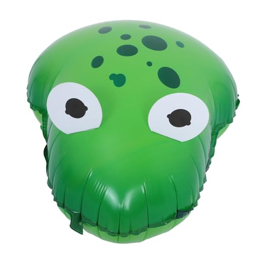 Alipis Aufblasbarer Frosch Folienballon zum Laufen Niedliche Tierparty deko für Kindergeburtstag Leicht Tragbarer Stehender Froschballon für Tier mottopartys Interaktives für Shower und von Alipis