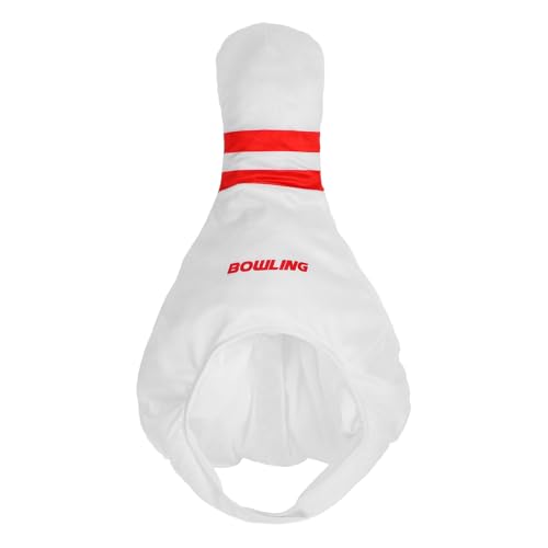 Alipis Bowling-pin-hut: Lustige Bowling-pin-kopfbedeckung aus Plüsch – Kopfbedeckung für Kinder Und Erwachsene, Halloween, Partygeschenk, Dekoration, Cosplay, Foto-requisiten, Kostümzubehör von Alipis