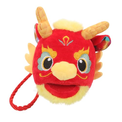 Alipis Chinesisches Drachen stofftier Hängend Maskottchen Plüschfigur Neujahrsdekoration Glücksbringer Lunar Year von Alipis