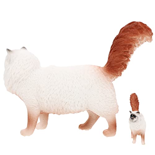 Alipis Desktop Süße Katzenfigur Dekoration Miniatur Kätzchen Ornament Gartenlayout Katzenfoto Requisite von Alipis