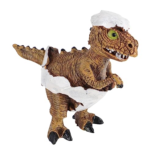 Alipis Dinosaurier Ornamente Aquarium Reptil Dekoration klein tortendeko Einschulung Dinosaurier für Fischtank Aquarientierverzierung künstlicher Dinosaurier Aquarienschmuck Harz Kaffee von Alipis