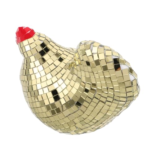 Alipis Disco-Küken-Ornamente Disco-Raumdekoration Hahn Küche Hühnerfigur Hühnerverzierung Hühnerstatue Hühnerdekor Hahn Figur Disco-Wohndekoration Glas Golden Alipis Disco-Küken-Ornamente Disco-Raumdekoration Hahn Küche Hühnerfigur Hühnerverzierung Hühnerstatue Hühnerdekor Hahn Figur Disco-Wohndekoration Glas Golden von Alipis