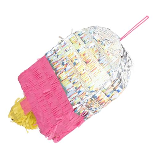 Alipis Eiscreme Piñata Bunte Partydekoration Sommer Geburtstag Kindergeburtstag Festival Pinata mit Süßem Design und Spaß für Feier Spielspaß Alipis Eiscreme Piñata Bunte Partydekoration Sommer Geburtstag Kindergeburtstag Festival Pinata mit Süßem Design und Spaß für Feier Spielspaß von Alipis