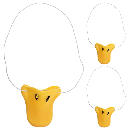 Alipis Entenschnabel Masken 3 Stück Ente Mund Ente Nase Kostüm Neuheit Ente Nase Ente Schnauze Cosplay Masken Kinder Partyartikel Für Lustige Party Maskerade Halloween von Alipis