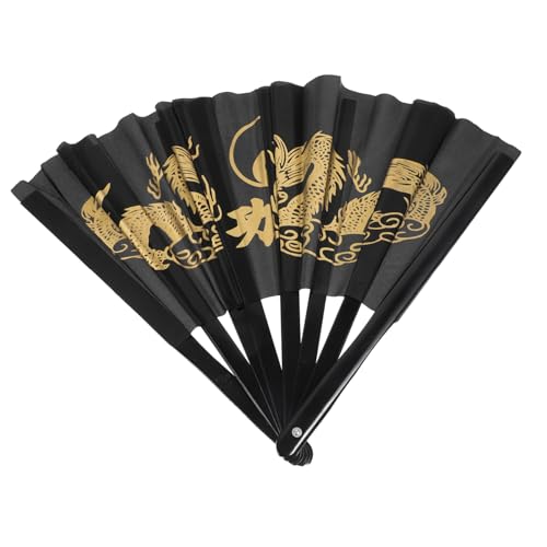 Alipis Faltbarer Chinesischer Handfächer Tai Chi Fächer mit Robustem Bambusrahmen Leichter Tanz Kung fu Fächer für Bühnenauftritte und Traditionelle Tanzshows Alipis Faltbarer Chinesischer Handfächer Tai Chi Fächer mit Robustem Bambusrahmen Leichter Tanz Kung fu Fächer für Bühnenauftritte und Traditionelle Tanzshows von Alipis