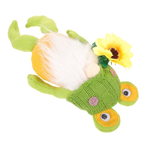 Alipis Froschpuppenverzierungen für Gnom Plüsch kinderzimmerdeko Room Decoration Geschenkidee beschwertes Kuscheltier hausdeko Frosch dekoratives Kinderspielzeug Pulver Alipis Froschpuppenverzierungen für Gnom Plüsch kinderzimmerdeko Room Decoration Geschenkidee beschwertes Kuscheltier hausdeko Frosch dekoratives Kinderspielzeug Pulver von Alipis