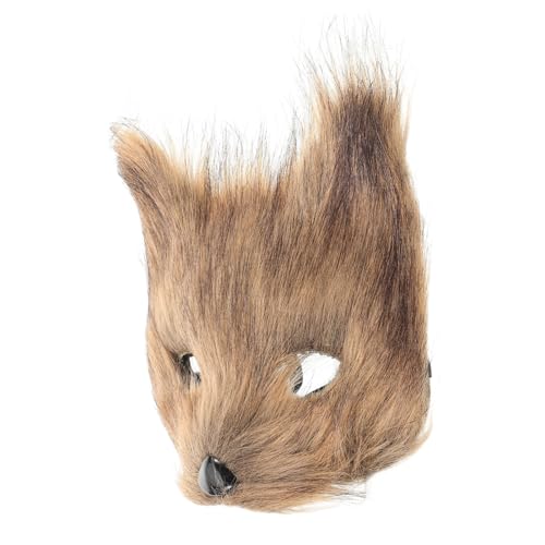 Alipis Tiermaske Halbmaske Maskenballmaske für Erwachsene Realistisches Partyzubehör von Alipis