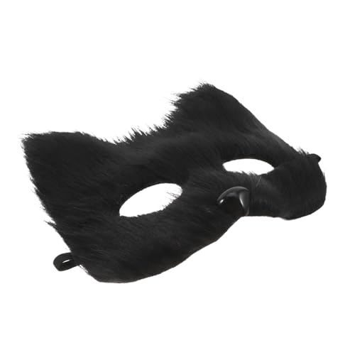 Alipis Fuchs Maske halloween dekoration Halloween-Maske Maskenparty Pelzige Masken Verkleidungsmaske Taco-Stirnband Katzenmaske für Halloween-Partydekorationen Flanell Black Alipis Fuchs Maske halloween dekoration Halloween-Maske Maskenparty Pelzige Masken Verkleidungsmaske Taco-Stirnband Katzenmaske für Halloween-Partydekorationen Flanell Black von Alipis