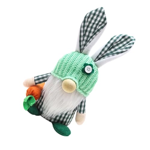 Alipis GNOME Dekoration Kaninchen GNOME Puppe Handgefertigte Dekofigur für Lustiges Ostern für Freunde Figur für Festliche Anlässe Alipis GNOME Dekoration Kaninchen GNOME Puppe Handgefertigte Dekofigur für Lustiges Ostern für Freunde Figur für Festliche Anlässe von Alipis