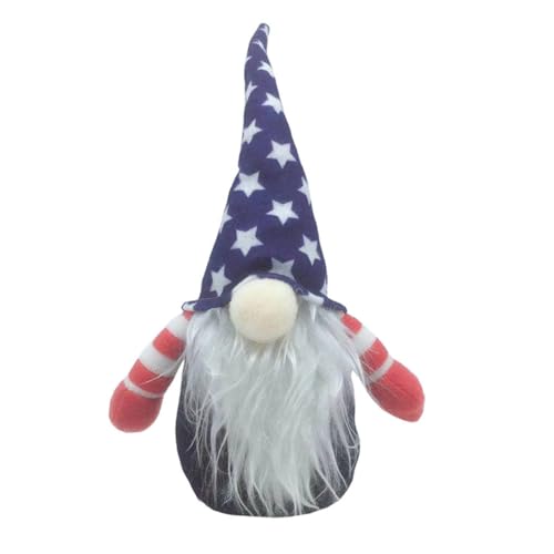Alipis GNOME-Puppe Zum Unabhängigkeitstag Sternhut Süßes Lustiges Spielzeug GNOME-Figur Puppe Lustige Gartendekoration Rasenornamente Alipis GNOME-Puppe Zum Unabhängigkeitstag Sternhut Süßes Lustiges Spielzeug GNOME-Figur Puppe Lustige Gartendekoration Rasenornamente von Alipis