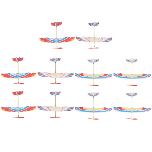 Alipis Gummibandflugzeuge Für Kinder: Papierflugzeug-Segelflugzeug-Spielzeug – Hubschrauber Fliegendes Segelflugzeug Doppeldecker-Spielzeug Partygeschenke 10 Stück Alipis Gummibandflugzeuge Für Kinder: Papierflugzeug-Segelflugzeug-Spielzeug – Hubschrauber Fliegendes Segelflugzeug Doppeldecker-Spielzeug Partygeschenke 10 Stück von Alipis
