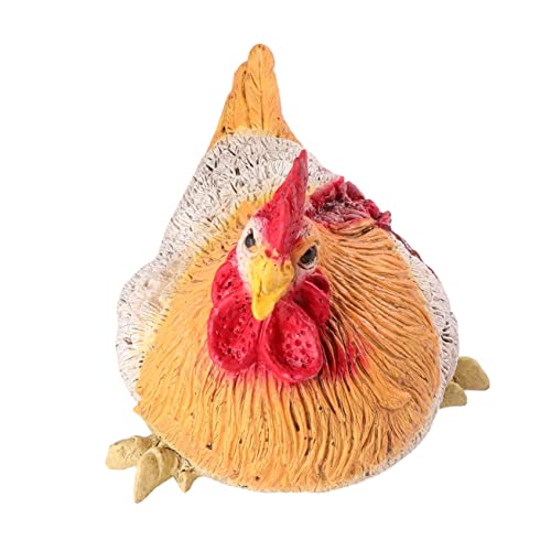 Alipis Halloween Dekoration Realistische Henne für Party Gruselige Requisiten Lebensnahe Simulation für Halloween Karneval und Kostümparty Hochwertige Handwerkskunst Langlebig und von Alipis