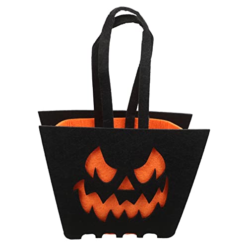 Alipis Halloween Süßigkeitentasche Wiederverwendbare nicht Gewebte mit Griffen für Orangefarbene Partytüte für Halloween und Süßigkeiten für Feste Alipis Halloween Süßigkeitentasche Wiederverwendbare nicht Gewebte mit Griffen für Orangefarbene Partytüte für Halloween und Süßigkeiten für Feste von Alipis