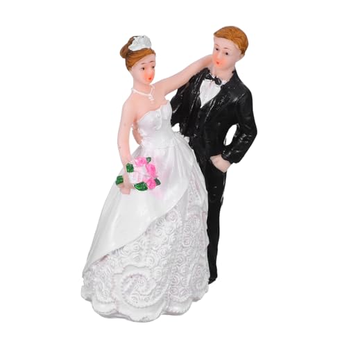 Alipis Hochwertiger Hochzeitstortenaufsatz Brautpaar Figurine aus Resin Stilvolle Dekorative Statue für Jubiläen Verlobungen Brautpartys Vielseitig Einsetzbar und Romantisch Gestaltet Alipis Hochwertiger Hochzeitstortenaufsatz Brautpaar Figurine aus Resin Stilvolle Dekorative Statue für Jubiläen Verlobungen Brautpartys Vielseitig Einsetzbar und Romantisch Gestaltet von Alipis