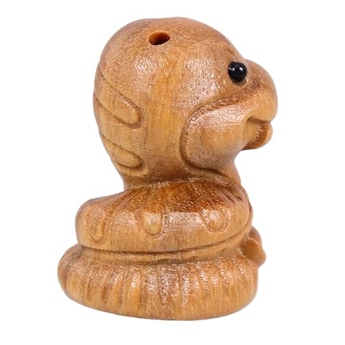 Alipis Holz Schlange Anhänger Tierkreiszeichen Mini Skulptur Handwerk Charm Figuren Bastelzubehör Dekoration Schlüsselanhänger Design Alipis Holz Schlange Anhänger Tierkreiszeichen Mini Skulptur Handwerk Charm Figuren Bastelzubehör Dekoration Schlüsselanhänger Design von Alipis