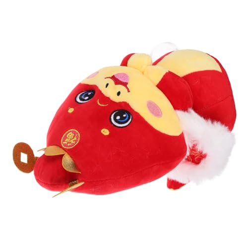 Alipis Jahr Der Schlange Maskottchen Puppe Plüsch Drache Stofftier Drache Plüschtier Chinesisches Neujahr Drachenspielzeug Jahr des Drachen Plüschtier Chinesisches Neujahrsspielzeug Pp von Alipis