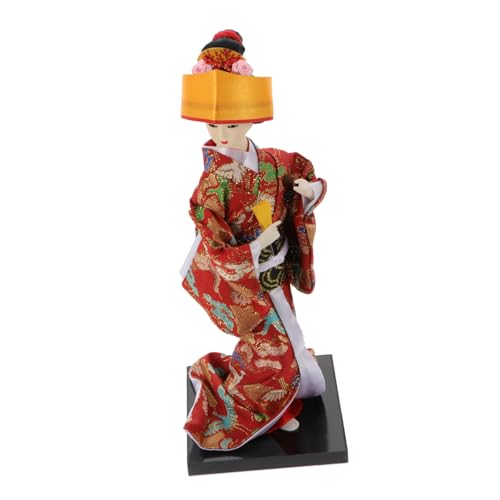Alipis Japanische Geisha-Kimono-Puppe aus Handgefertigte Japanische Stil-Dekoration für Schreibtisch und Wohnzimmer Langlebige Wohnaccessoire-Figur für Kaffeehaus und Zuhause Alipis Japanische Geisha-Kimono-Puppe aus Handgefertigte Japanische Stil-Dekoration für Schreibtisch und Wohnzimmer Langlebige Wohnaccessoire-Figur für Kaffeehaus und Zuhause von Alipis