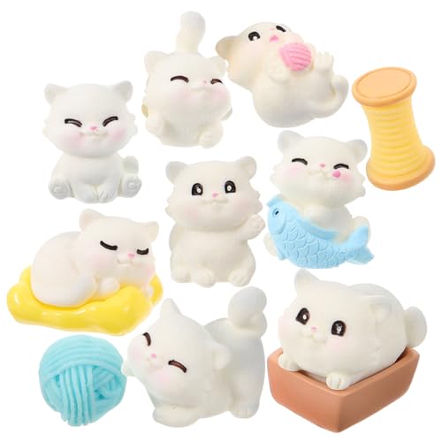 Alipis Katzenfiguren Aus Resin Niedliche Deko Für Garten Und Wohnung Tierfiguren Für Miniatur Landschaften Und Puppenhäuser Katzen Dekoration Für Jeden Anlass Alipis Katzenfiguren Aus Resin Niedliche Deko Für Garten Und Wohnung Tierfiguren Für Miniatur Landschaften Und Puppenhäuser Katzen Dekoration Für Jeden Anlass von Alipis