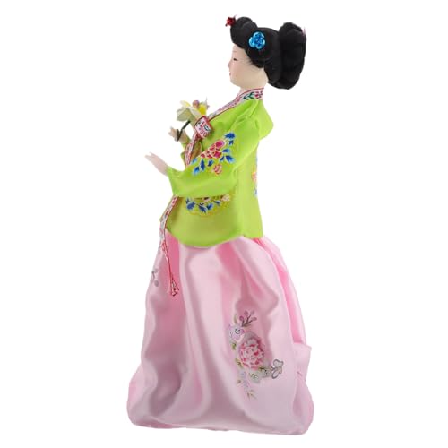 Alipis Koreanische Puppe Ornamente Koreanische Puppe Figurine Seidentuch Alipis Koreanische Puppe Ornamente Koreanische Puppe Figurine Seidentuch von Alipis